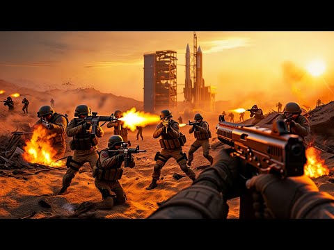 Call of Duty Black Ops - Baikonur Cosmodrome CIA Operation (Ultra Realistic 4K Gameplay)