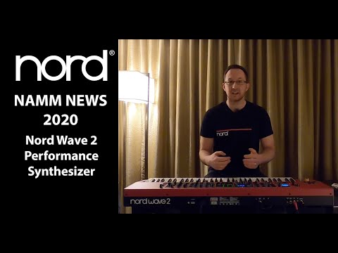 NORD NAMM NEWS 2020 - Nord Wave 2 Performance Synthesizer