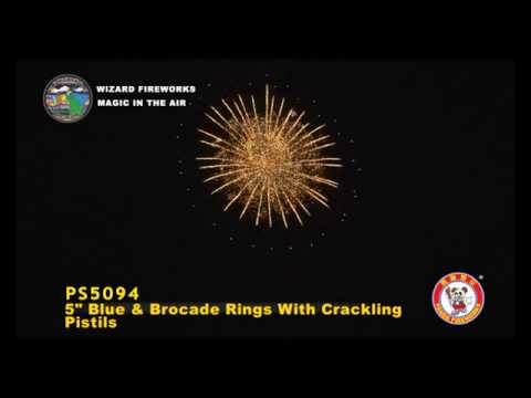 SC125RI09 - 5 INCH SHELL - WIZARD FIREWORKS - PS5094