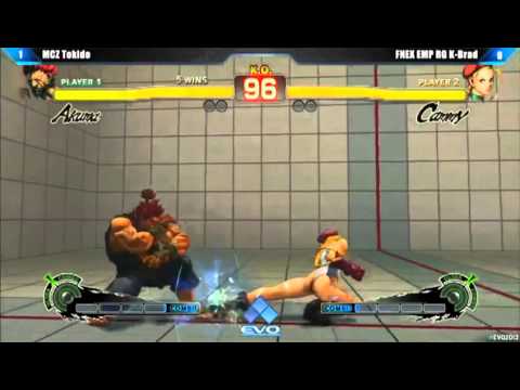 EVO2013 Tokido vs RG K Brad