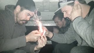 Fireworks Fail Inside Van | Redneck Labor Day