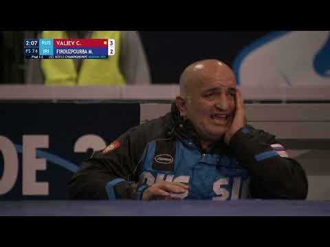 GOLD FS - 74 kg: C. VALIEV (RUS) v. M. FIROUZPOURBA (IRI)