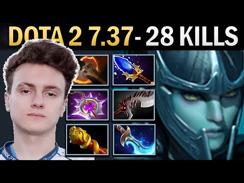 Phantom Assassin Gameplay Miracle with 28 Kills and 1200 XPM - Dota 2 7.37
