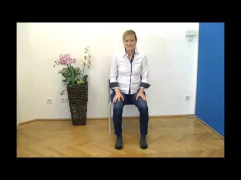 Atemübungen Folge 3 - Fuß begreifen, bewegen, schütteln - Schulterkreis  - Hand und Arm Achterkreis