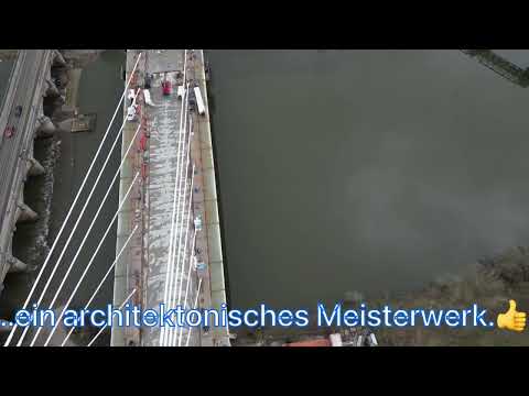 Die neue Brücke über die alte Elbe..👍