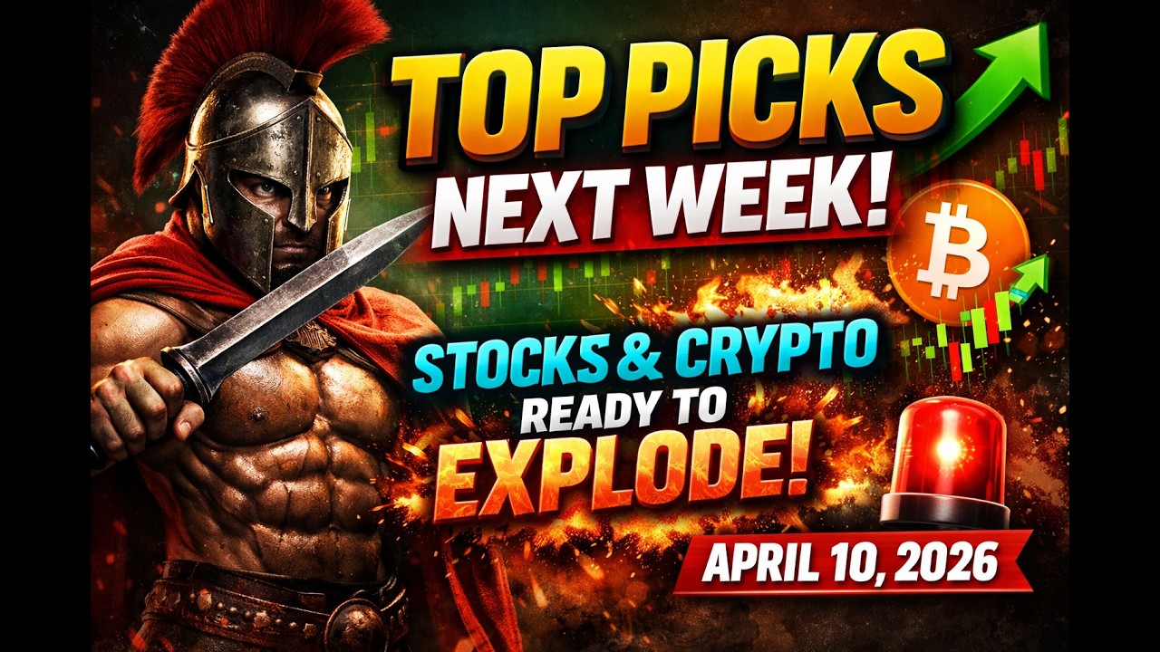 TOP STOCKS & CRYPTO TO WATCH NEXT WEEK 📈 Overkill Watchlist | April 10, 2026