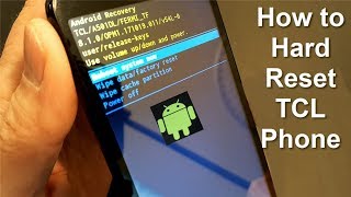 How to reset locked Android Mobile Phone - TCL Reset - Free & Easy