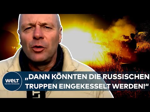 UKRAINE-KRIEG: Putin in Angst! "Dann könnten die russischen Truppen eingekesselt werden!"