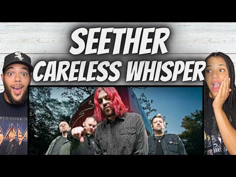 OH MY GOSH!| FIRST TIME HEARING Seether -  Careless Whisper REACTION