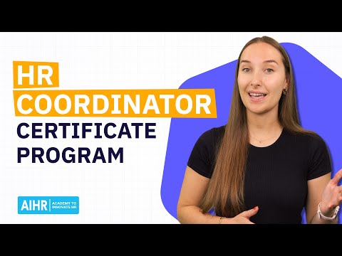 HR Coordinator Certificate Program Course Overview