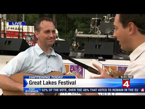 Mark Reitenga Live Interview on Channel 4 WDIV 6-26-16 Great Lakes Festival