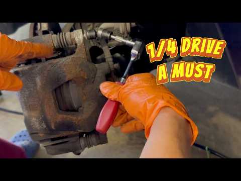 Chevy Cruze Front Brake Pads and Rotors Replacement