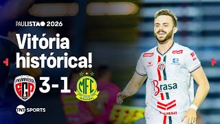 PRIMAVERA JOGA MUITO E VENCE PELA 1ª VEZ NA ELITE DO PAULISTÃO! PRIMAVERA 3X1 MIRASSOL
