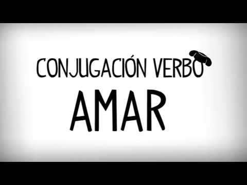 Verbo amar en español, 1ª terminacion verbos regulares