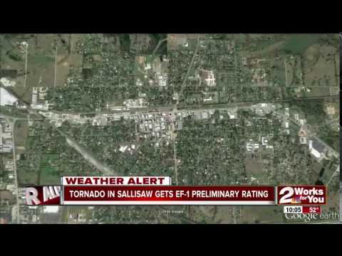 Sallisaw tornado gets preliminary EF-1 rating