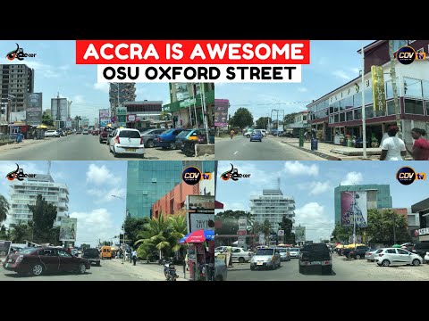 ACCRA Is Awesome! Beautiful Buildings & Offices at OSU OXFORD STREET in Greater Accra Region, Ghana.
