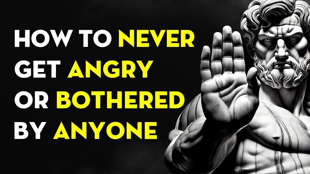 How To Never Get Angry or Bothered By Anyone | Stoicism Seven