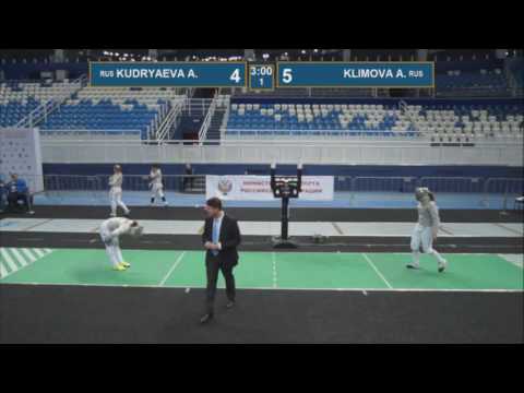 T32 KLIMOVA A. - KUDRYAEVA A. Black sea cup / women's individual (Green piste)