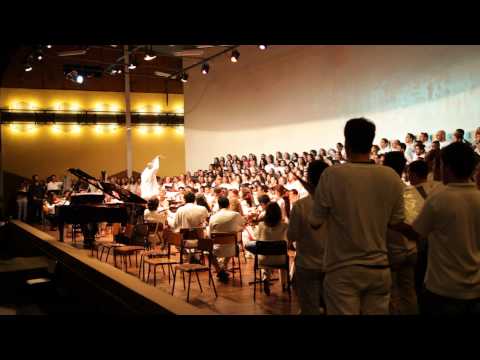 Haja paz na terra - Coral de Alunos & Orquestra da EMB