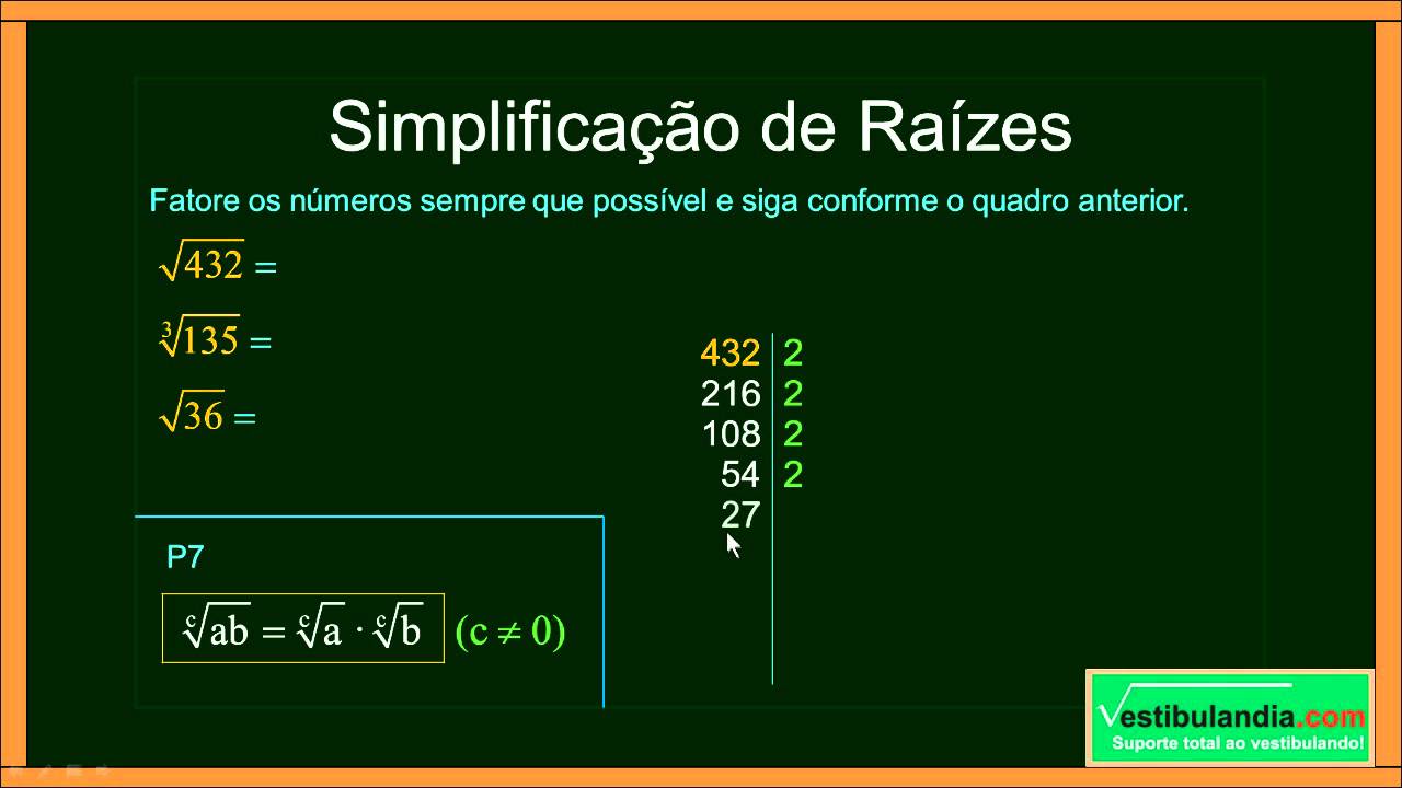 Matemática Zero 2.0 - Aula 15 - Radiciação - (parte 1 de 2)