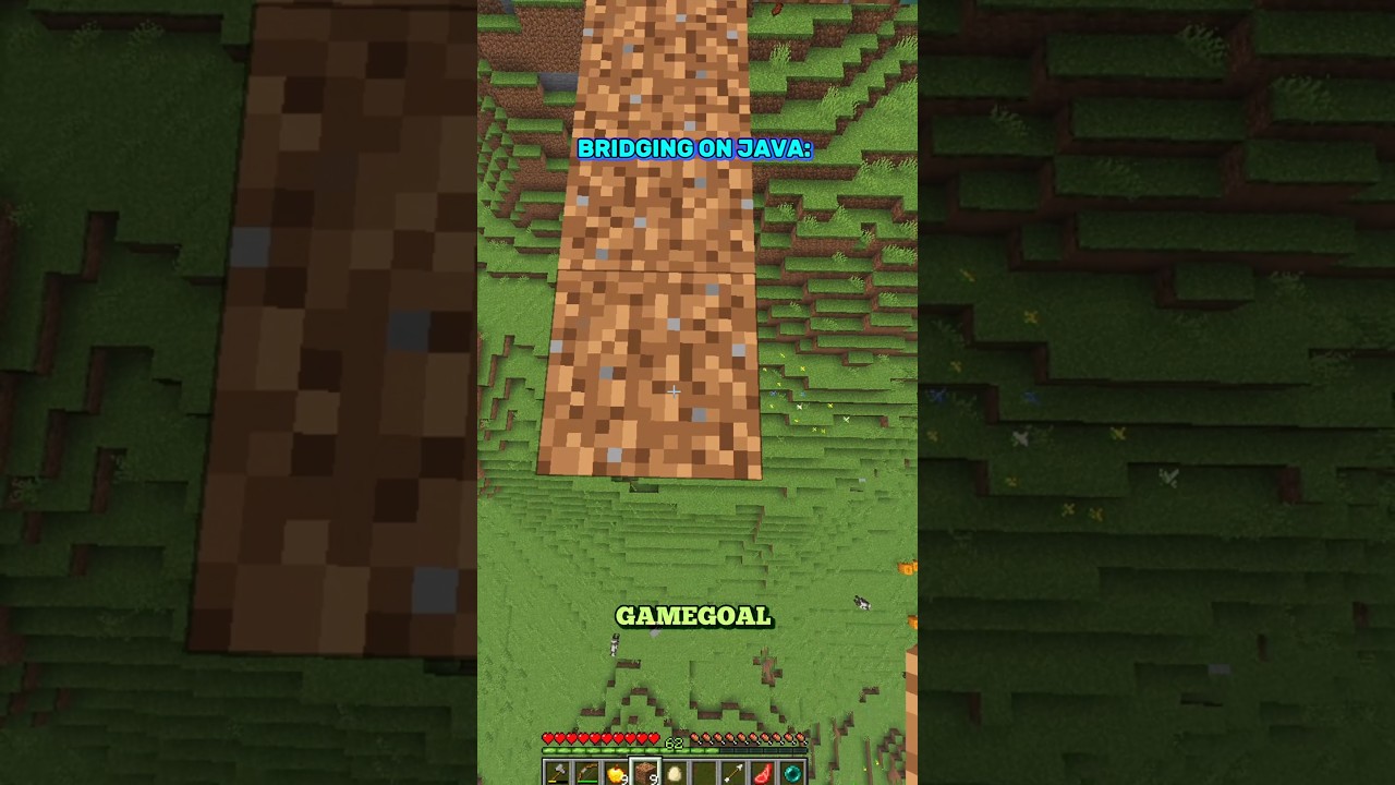 Bridging on Java vs Bridging on Bedrock💀