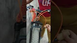How to make your Soccer/suspension smooth 😱😱 Very easy way #shorts #cyclestunt #mrbeast #fatbiker