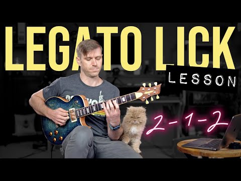A Meaty LEGATO Line To Sink Your Teeth Into | LICK LESSON
