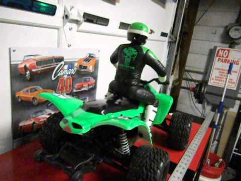 HPI TRAXXAS ATV QUAD RIDER BODY STAMPEDE 4X4 CUSTOM
