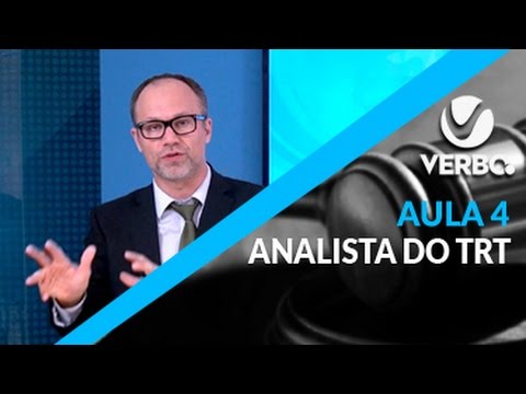 Aula Grátis Curso Analista TRT - Dicas Banca FCC - AULA 04