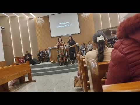 #Culto na minha igreja# Séde da Assembleia de Deus de Vila Pavão Espírito santo#Aline e Esthefani#