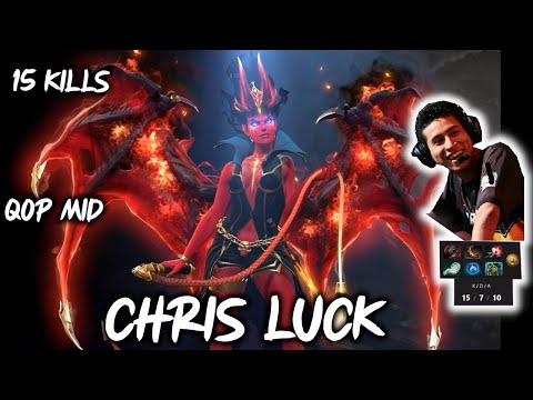 BEASTCOAST. CHRIS LUCK QOP MID 15 KILLS HARD GAME PERUVIAN PRO MID DOTA2 7.28C FULLGAME