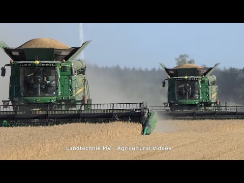 John Deere - Fendt / Getreideernte - Grain Harvest  2020  pt1