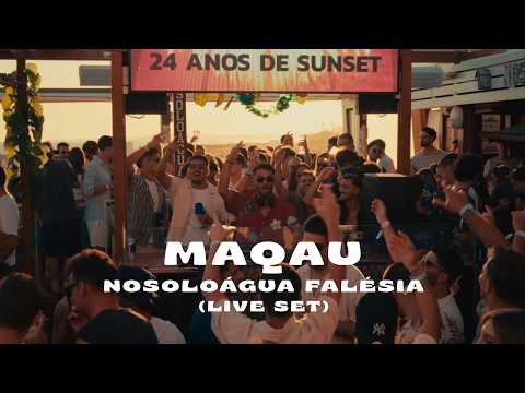 LIVE DJ SET - SUNSET @ NoSoloÁgua Falésia (01/08/2026)