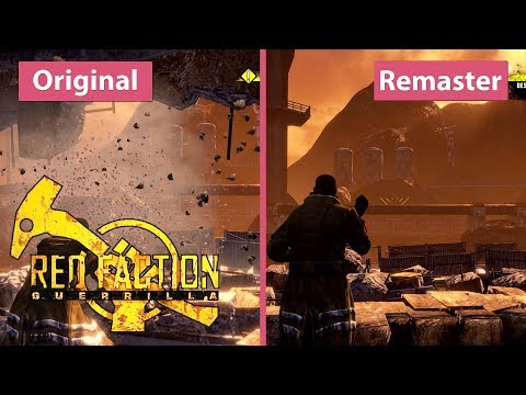 [4K] Red Faction Guerrilla – Re-Mars-tered (2018) vs. Steam Edition (2009) Graphics Comparison
