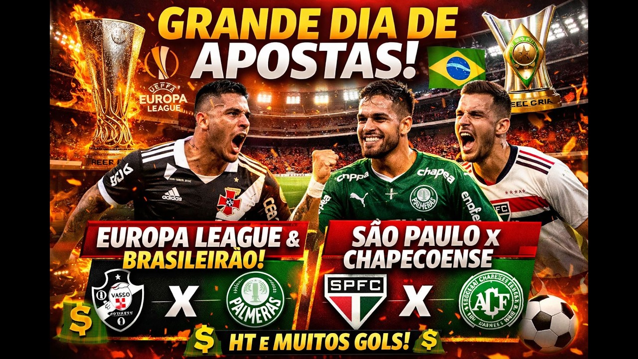 Hoje é dia de grandes oportunidades no futebol! ⚽💰