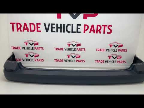 For VW Transporter 2015- Rear Bumper Tailgate Primed No PDC 7E5807417CGRU video