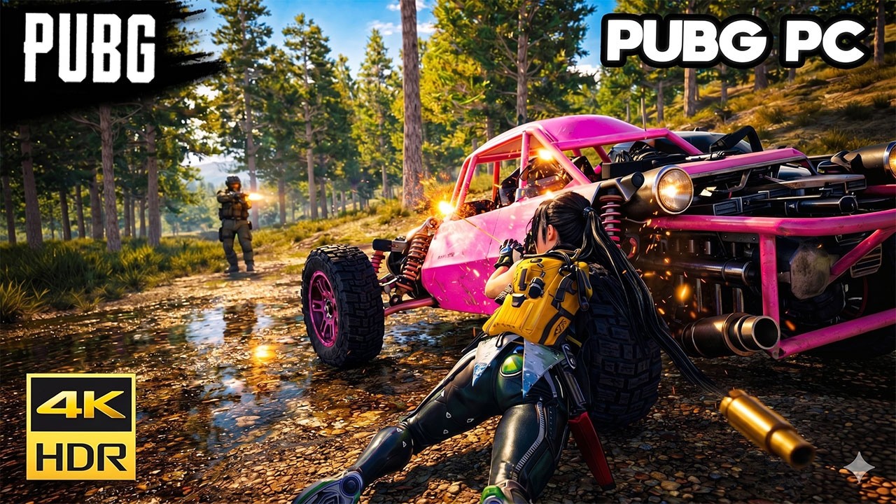 El BUGGY me salvó por 1 PIXEL en PUBG… 😍 Estos GRAFICOS SE VEN BRUTALES