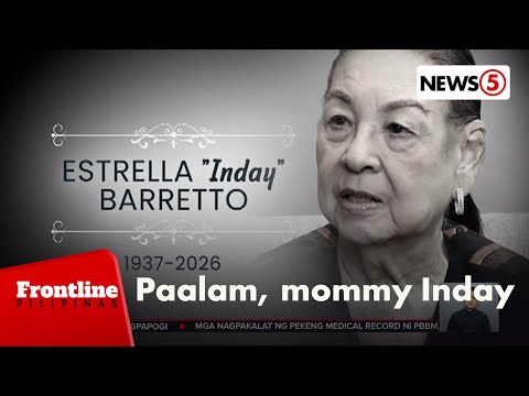 Inday Barretto, pumanaw sa edad na 89 | Frontline Pilipinas