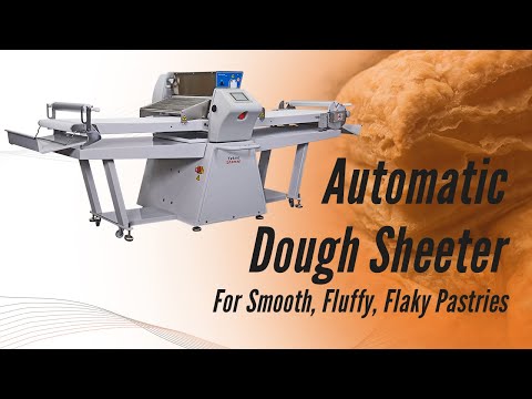Automatic Dough Sheeting & Rolling For Making Puffs, Croissants, Pasta, Khari & More - CS Aerotherm