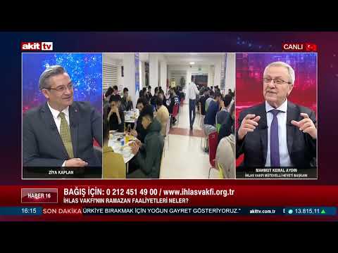 AKİT TV'de İhlas Vakfı'nın Ramazan Faaliyetlerini Anlattık!