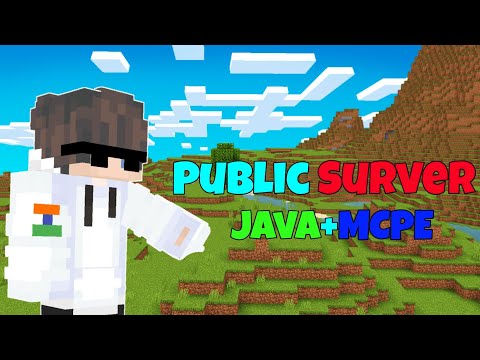🔥Join Now for New Java+PE 1.20+ Public Surver||MinecraftSMP