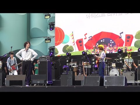 190615 잔나비(JANNABI) - Champagne Supernova(COVER) 리허설 @ 분당 파크콘서트