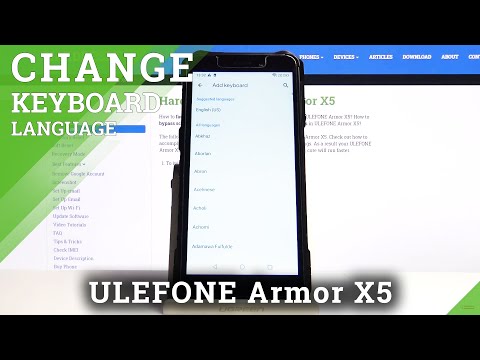 How to Change Keyboard Language in ULEFONE Armor X5 – Set Up Keyboard Settings