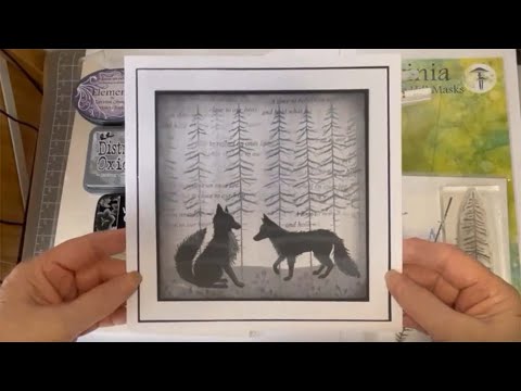 A Misty Morning Meeting By Rosemary Rogers - A Lavinia Stamps Tutorial