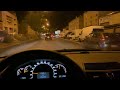 Mercedes S Class By Night And Acceleration 4K