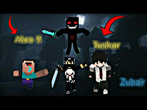 Terrifying Minecraft Horror Story with Aloo Tushar!