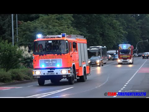 [Feuer in Wohnhochhaus] Löschzug + Doppel-KdoW FF Dreieich + ANTS mit StLF20/25 FF Langen