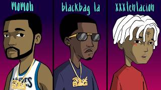 XXXTentacion feat Black Bag LA - Momoh Cobain - May I Flex (Official Video)