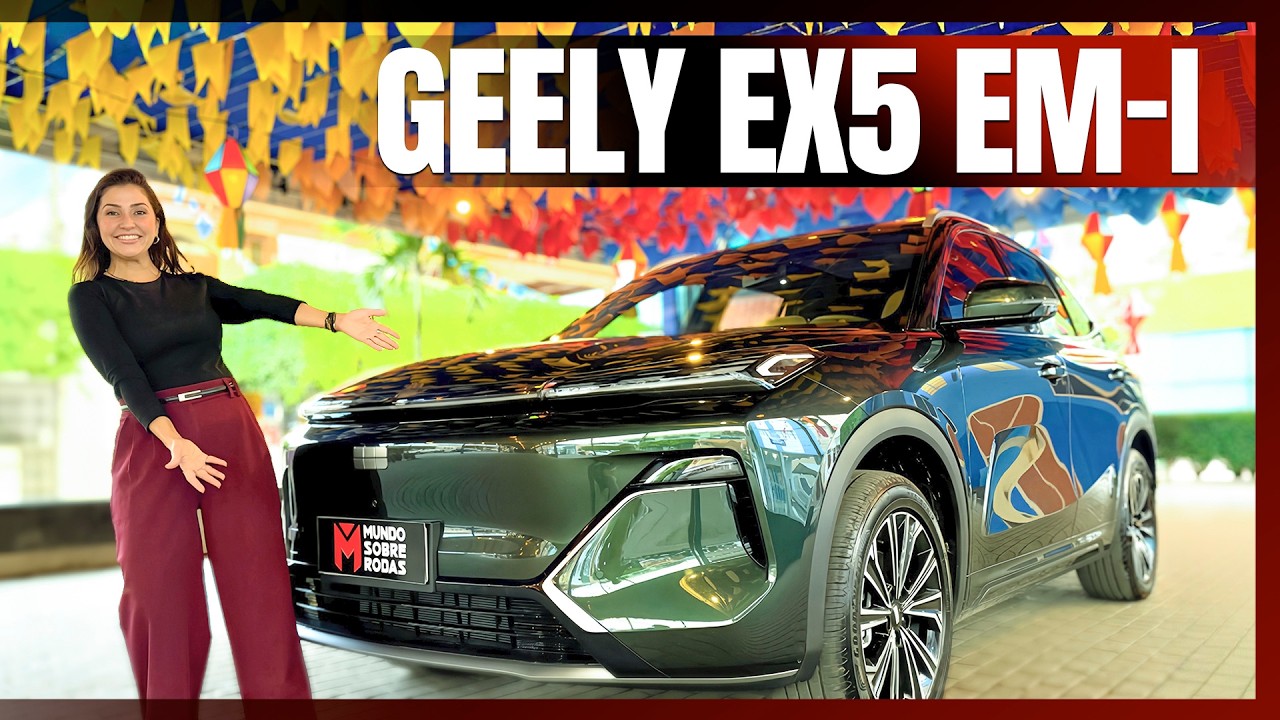 Bora pra Caruaru de Geelu EX5 EM-i com até 1.300 km de autonomia!