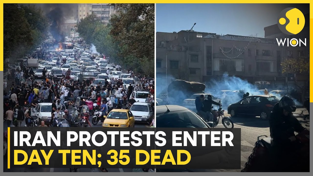 Iran Unrest: Protests Hit 27 Provinces as Pezeshkian Unveils Economic Reset | WION